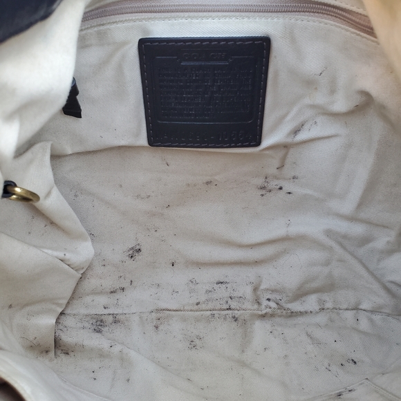 Gossip Girl COACH Black Hampton HOBO Bag - Picture 14 of 16